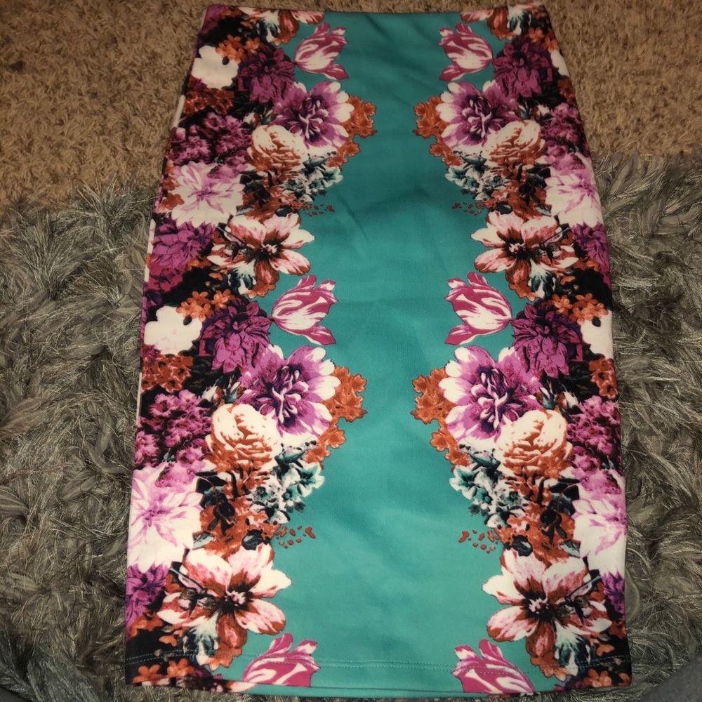 Floral skirt